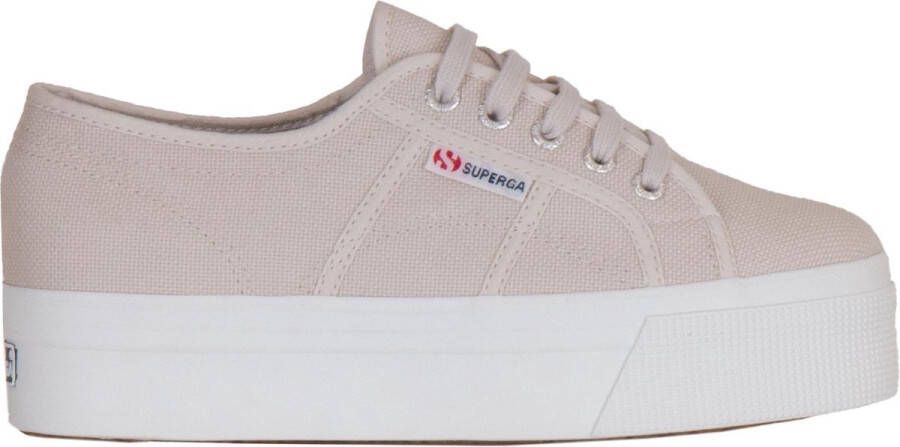 Superga Linea Platform Dames Schoenen Grey Textil Foot Locker