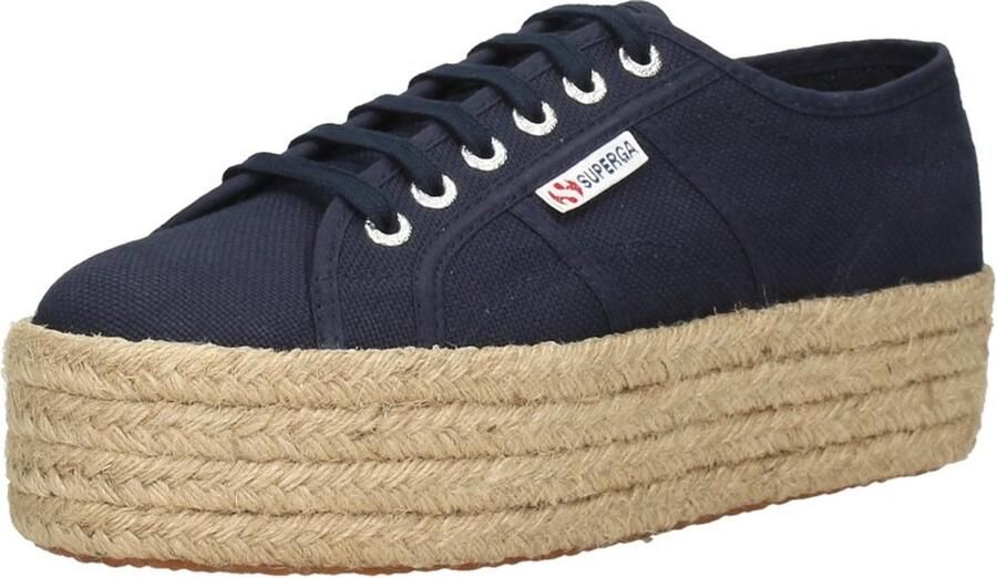 Superga 2790 Rope Veterschoenen Laag blauw - Foto 4