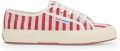 SUPERGA Sneakers laag '2750' ivoor rood - Rood/Wit