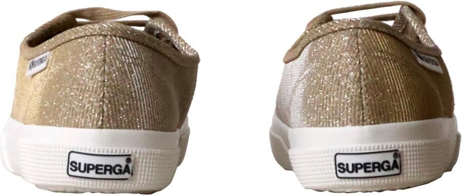 Superga Baskets à lacets Jersey Lame Leggera