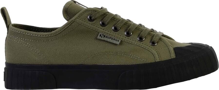 Superga Baskets à lacets Stripe Webbing