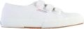Superga Sportschoenen met klittenband - Wit