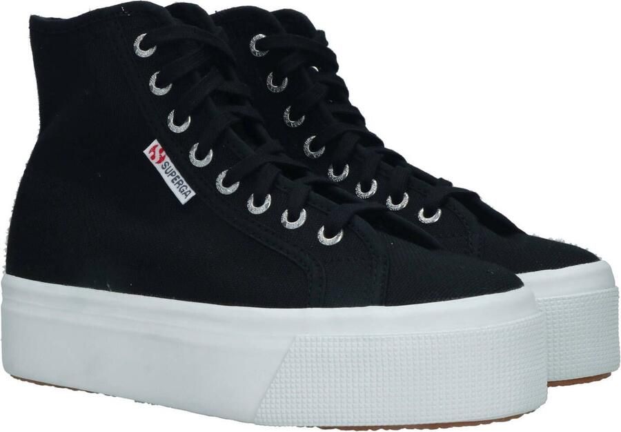 Superga 2708 Hi-Top Veterschoenen Hoog zwart - Foto 4