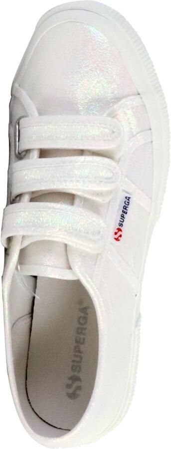 Superga Lage sneakers met krasbandjes Lame