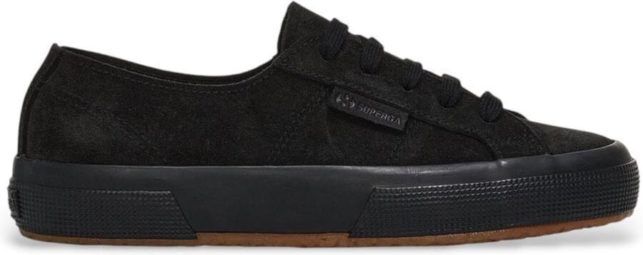 Superga 2750 Suede Flesh Out Schoenen Zwart Vrouw