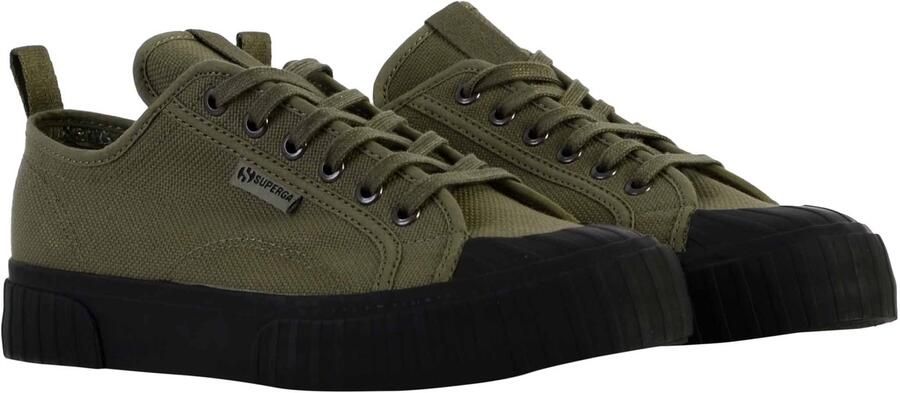 Superga Stripe Webbing veterschoenen