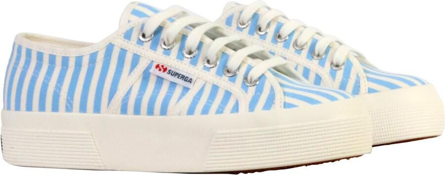 Superga Veterschoenen met strepenprint