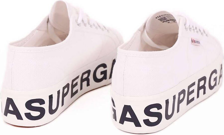 Superga Sneakers in wit voor Dames 2790 Platform Lettering