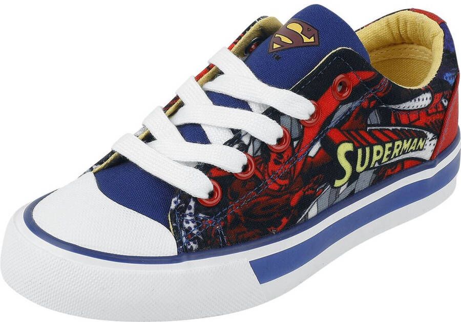 Super Kids Comic Sneakers voor kinderen blauw-rood &