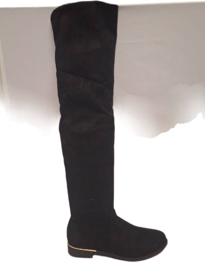 SuperMe SUPER ME- SUEDELOOK LAARS- BLACK-OMSLAG