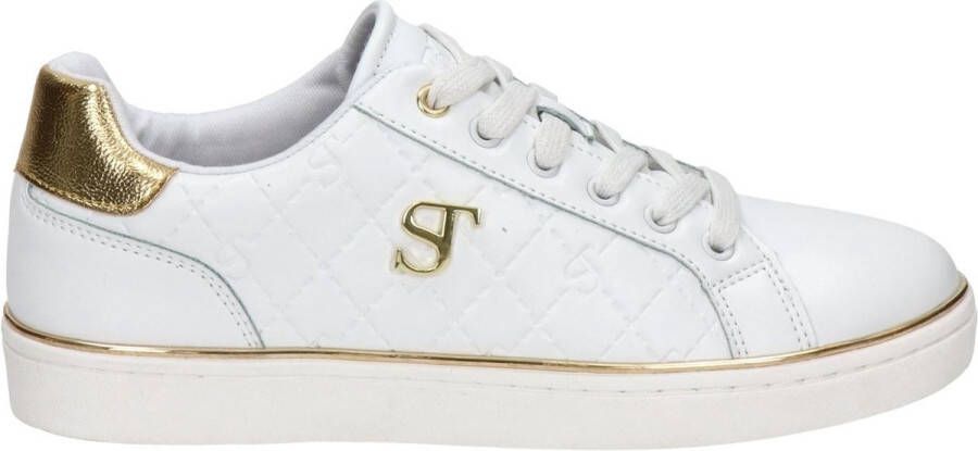 Groene bonen Winkelier Ga wandelen Supertrash Suptertrash Sneaker Women Wht Gld Sneakers - Schoenen.nl