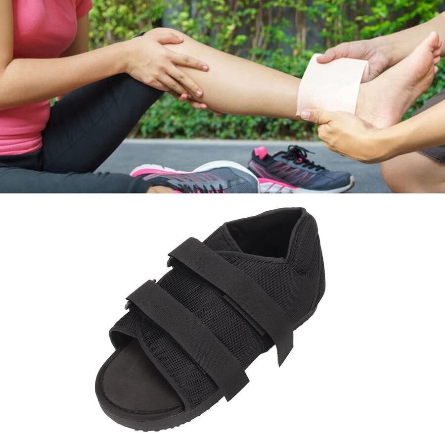 Support voor wandelschoenen postoperatieve schoenen hoogte van schoenen na chirurgie orthopedische steunzolen - Foto 2