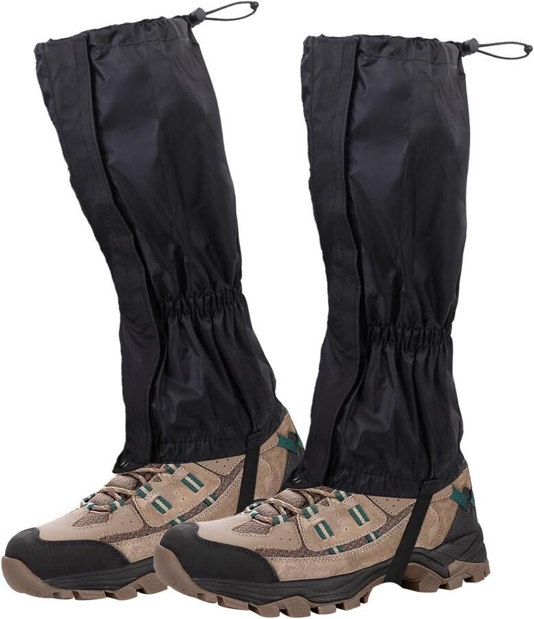 Support@example.com Hiking Gaiters 1 Pair Outdoor Gaiters Dustproof Adjustable Breathable Leg Protection Snow Boots Rain Gaiters Bescherming voor Wandelen Bergbeklim Skiën