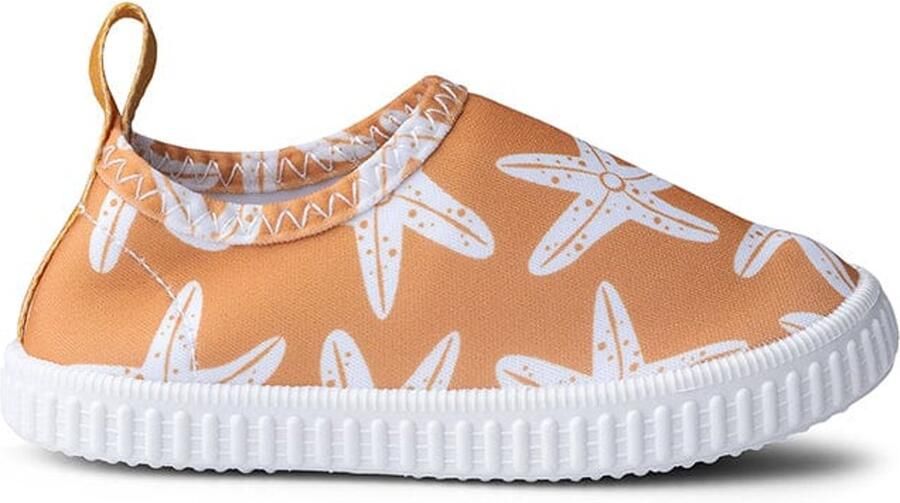 Swim Essentials waterschoentjes Oranje 19-32 Sterrenprint UV bescherming antislip