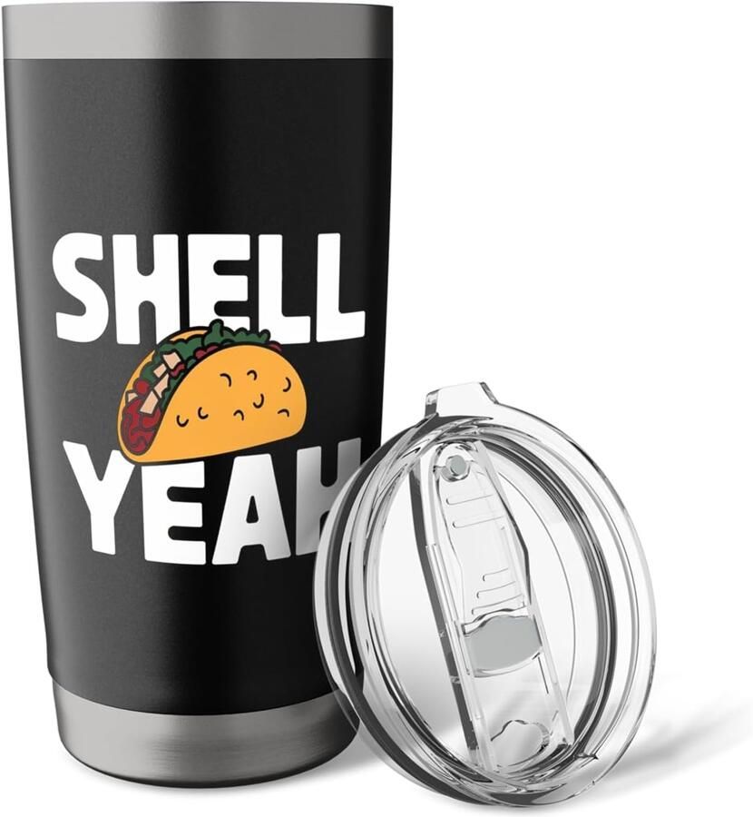 Taco thermobeker met dubbele wand