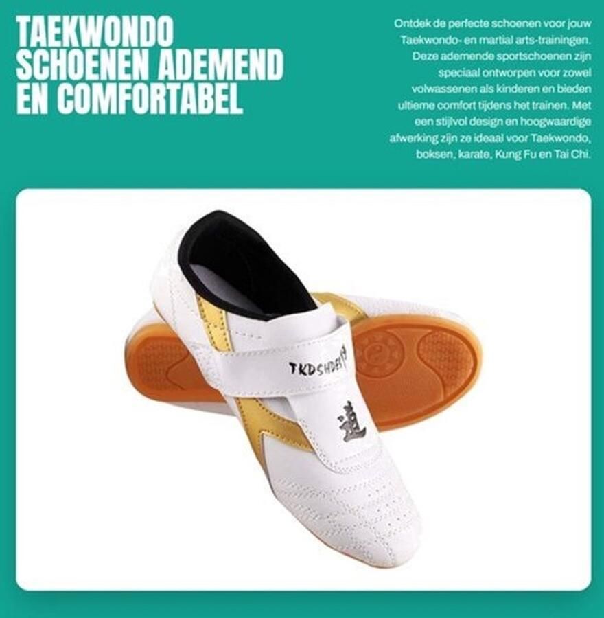 Taekwondo schoenen Zacht en ade d Vechtsportschoenen Gymschoenen Antislipzool Training Comfortabele beweging Sportschoenen