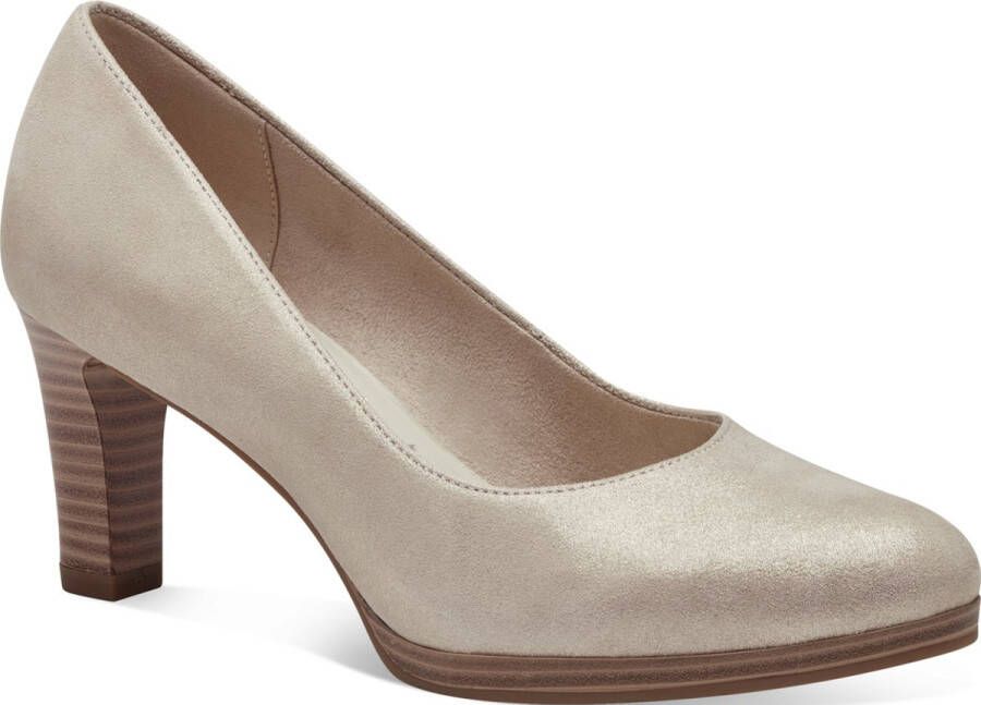 Tamaris Pumps beige Leer Dames