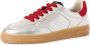 Tamaris 1-23617-42 948 Dames Lage Sneaker Damesschoenen M2361742 Zilver - Thumbnail 1