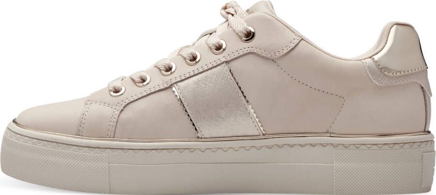Tamaris Plateausneakers vrijetijdsschoen lage schoen veterschoen met gepolsterde schacht