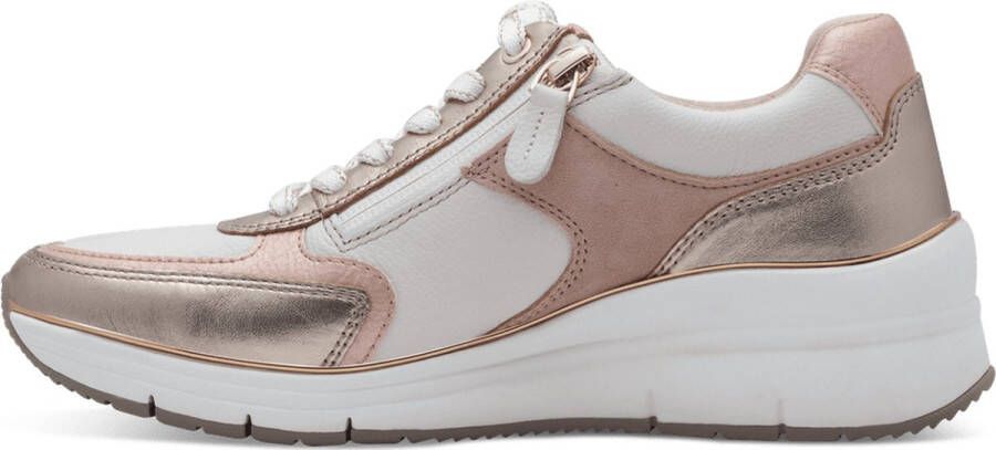Tamaris 1-23764-43 596 Sneaker wit roze