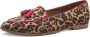 Tamaris 1-24221-44 329 dames leren slip-on mocassin dames lage schoen M2422144 - Thumbnail 1