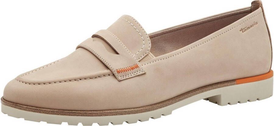 Tamaris 1-24228-44 418 damesslip-on mocassin damesslip-on lage schoen M2422844 Ivoor