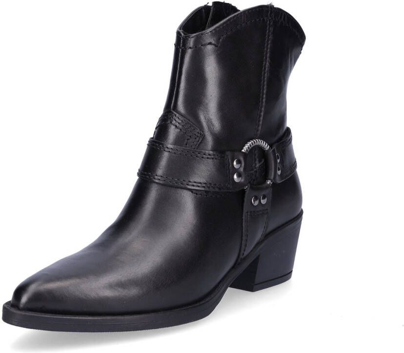 Tamaris 1-25705-43 Black Leather-western laars-city western