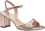 Tamaris Sandalen met hak goud Synthetisch Dames - Thumbnail 6