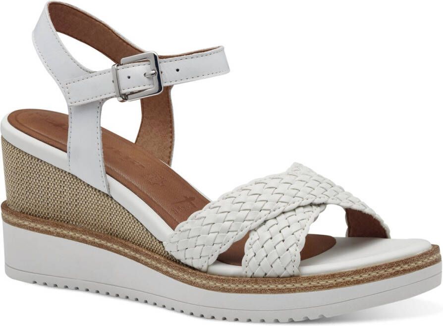 Tamaris 1-28351-44 100 Sandaal offwhite
