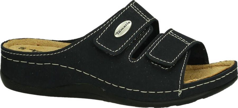 Tamaris 1 27510 28 Comfort slippers Dames Blauw 805 -Navy
