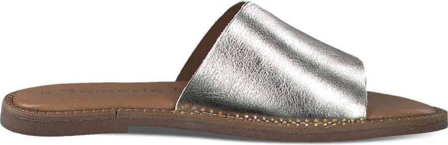 Tamaris leren muiltje 1-27135-42 001 damesschoenen slip-on M2713542 zwart