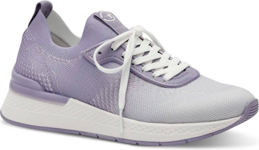 Tamaris Slip-on sneakers vrijetijdsschoen lage schoen slippers met subtiele kleurverloop