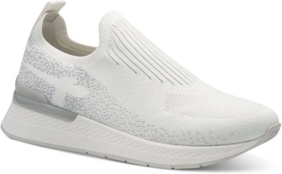 Tamaris damestrainers 1-24752-44 171 Lage Top Dames Vegan M2475244 Wit