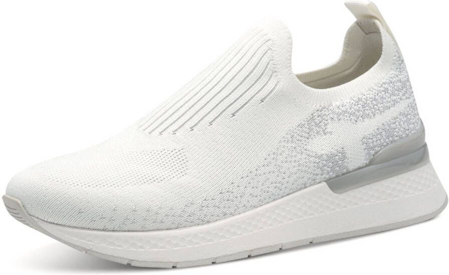Tamaris damestrainers 1-24752-44 171 Lage Top Dames Vegan M2475244 Wit