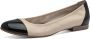 Tamaris Ballerina's blockhak business schoen instapschoen met elastische afwerking - Thumbnail 6