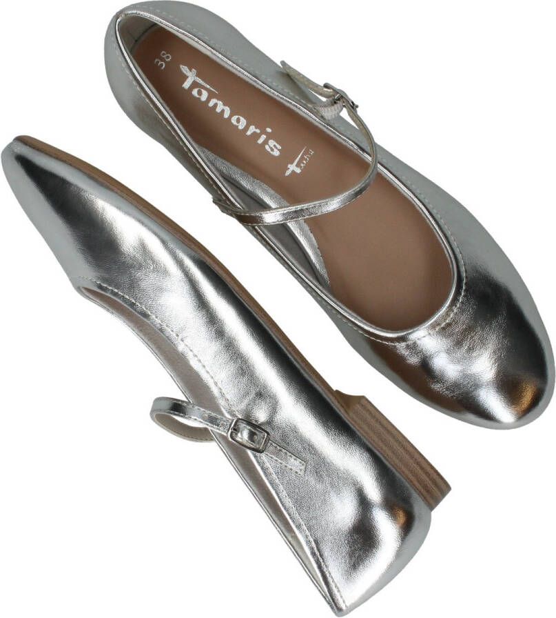 Tamaris Loafers slipper business schoen met modieuze tassel smalle vorm