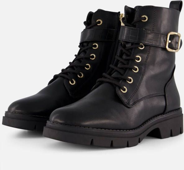 Tamaris Biker boots zwart Synthetisch Dames
