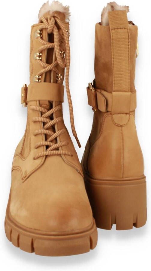 Tamaris Veterboots cognac Imitatieleer - Foto 2