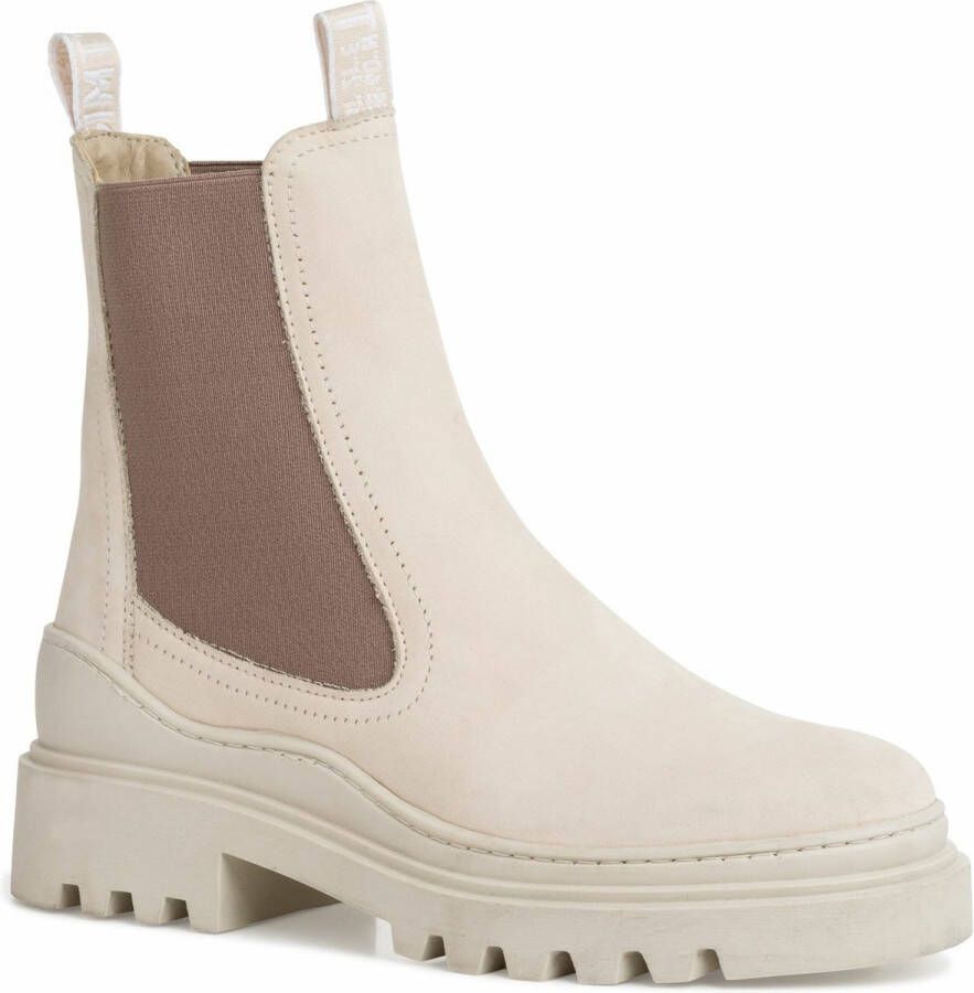 Tamaris Chelsea boots met contrastkleurige stretchinzet