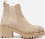 Tamaris Beige Casual Gesloten Enkellaarzen Beige Dames - Thumbnail 1