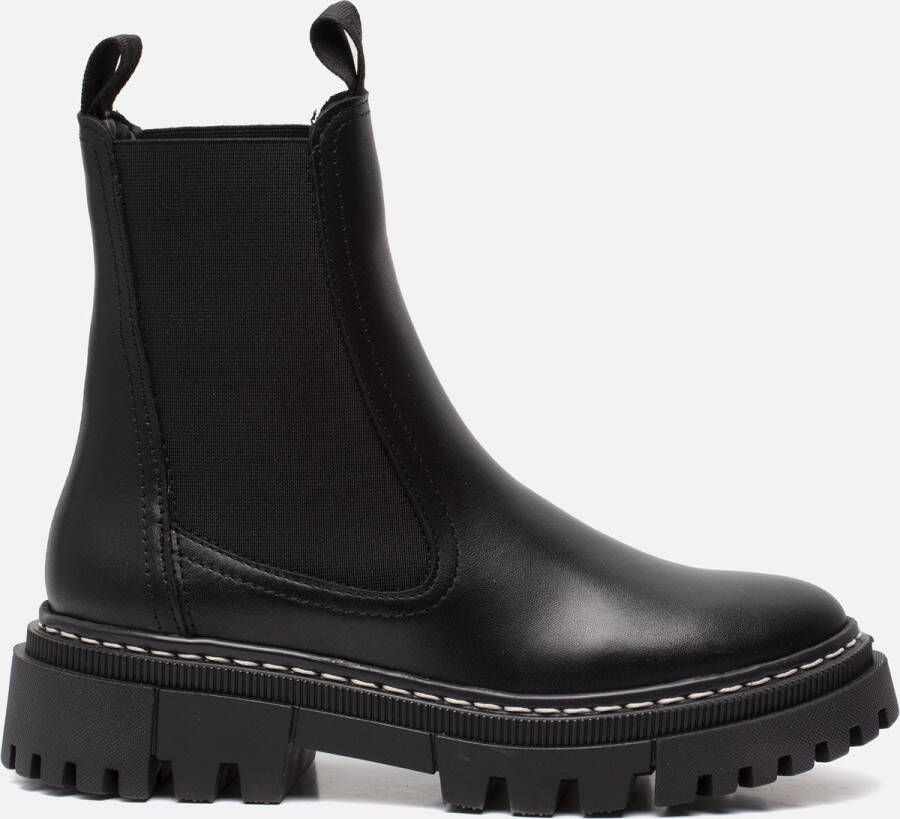 Tamaris Chelsea boots zwart Leer 182223 Dames