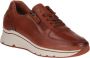 Tamaris Urban-Chic Bruine Sneakers met Dubbele Rits - Thumbnail 1