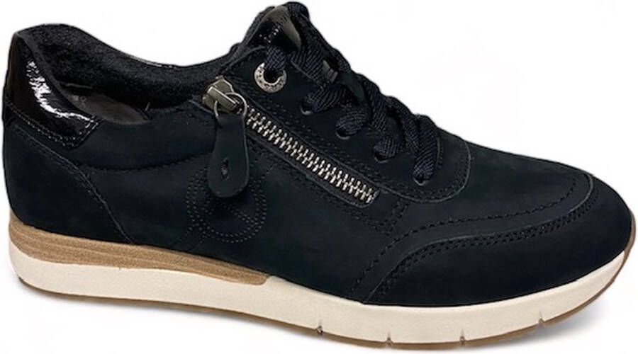 Tamaris COMFORT 8-83702-42 805 Navy-sneaker tamaris-veterschoen tamaris