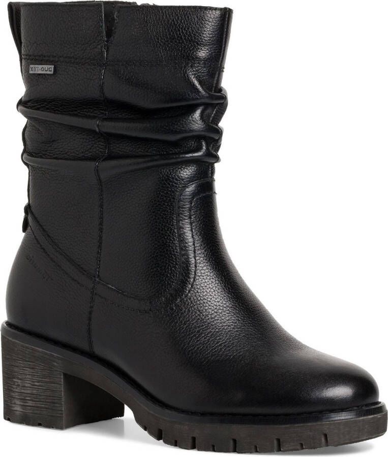 Tamaris COMFORT Winterlaarsjes met plooien in slouchy look tex-uitrusting