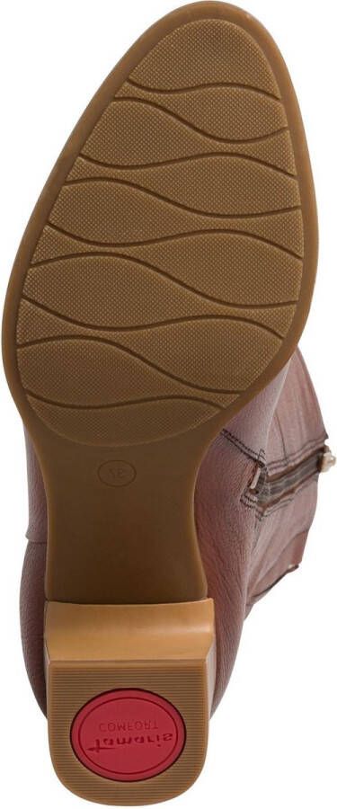 Tamaris COMFORT Laarzen met klein logo-embleem schacht hoogte ca. 37 cm