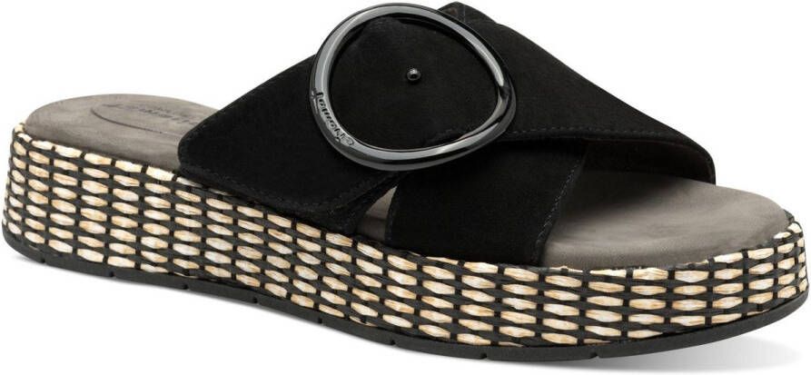 Tamaris COMFORT Dames Slipper 8-87207-44 001 Wide Fit