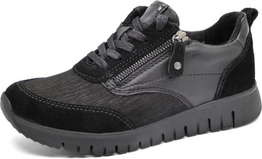 Tamaris Comfort Dames Sneaker 83705 001 Zwart Combi