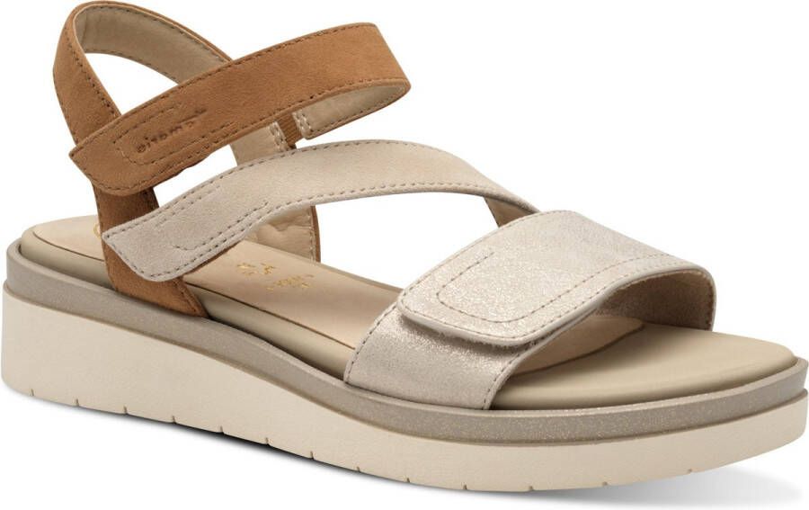 Tamaris COMFORT Essentials Dames Sandalen BEIGE COMB