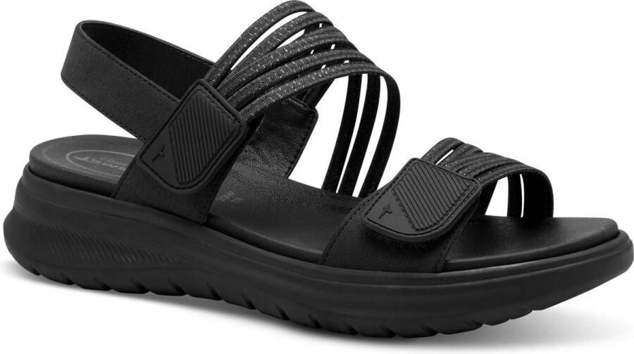 Tamaris COMFORT Essentials Dames Sandalen BLACK UNI