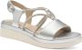 Tamaris COMFORT Essentials Dames Sandalen SILVER - Thumbnail 1